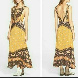 Sunrise Oblivion Dress in Antique Gold Combo
Free People